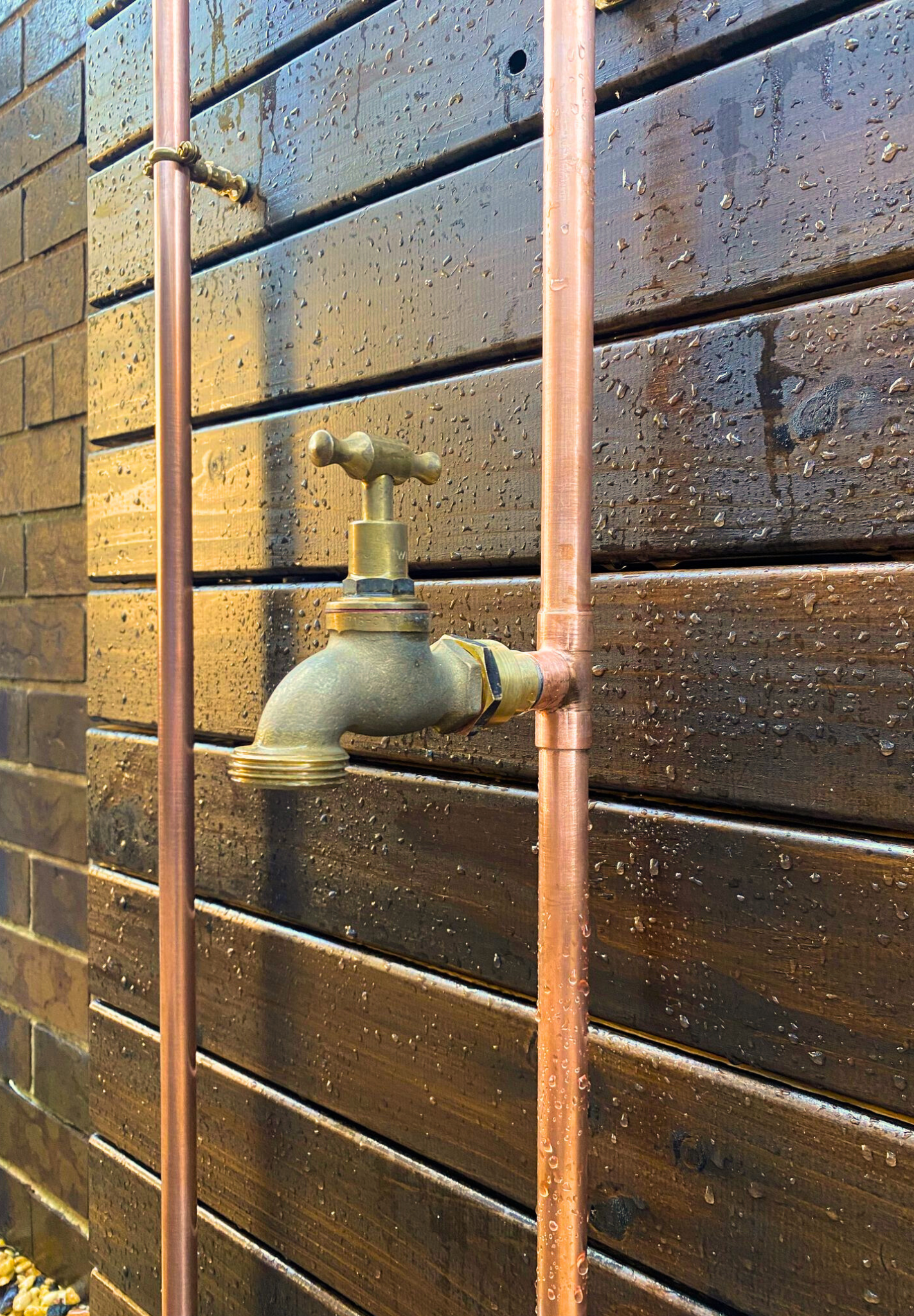 Copper Oasis - Outdoor Shower - Sydney Outdoor Showers
