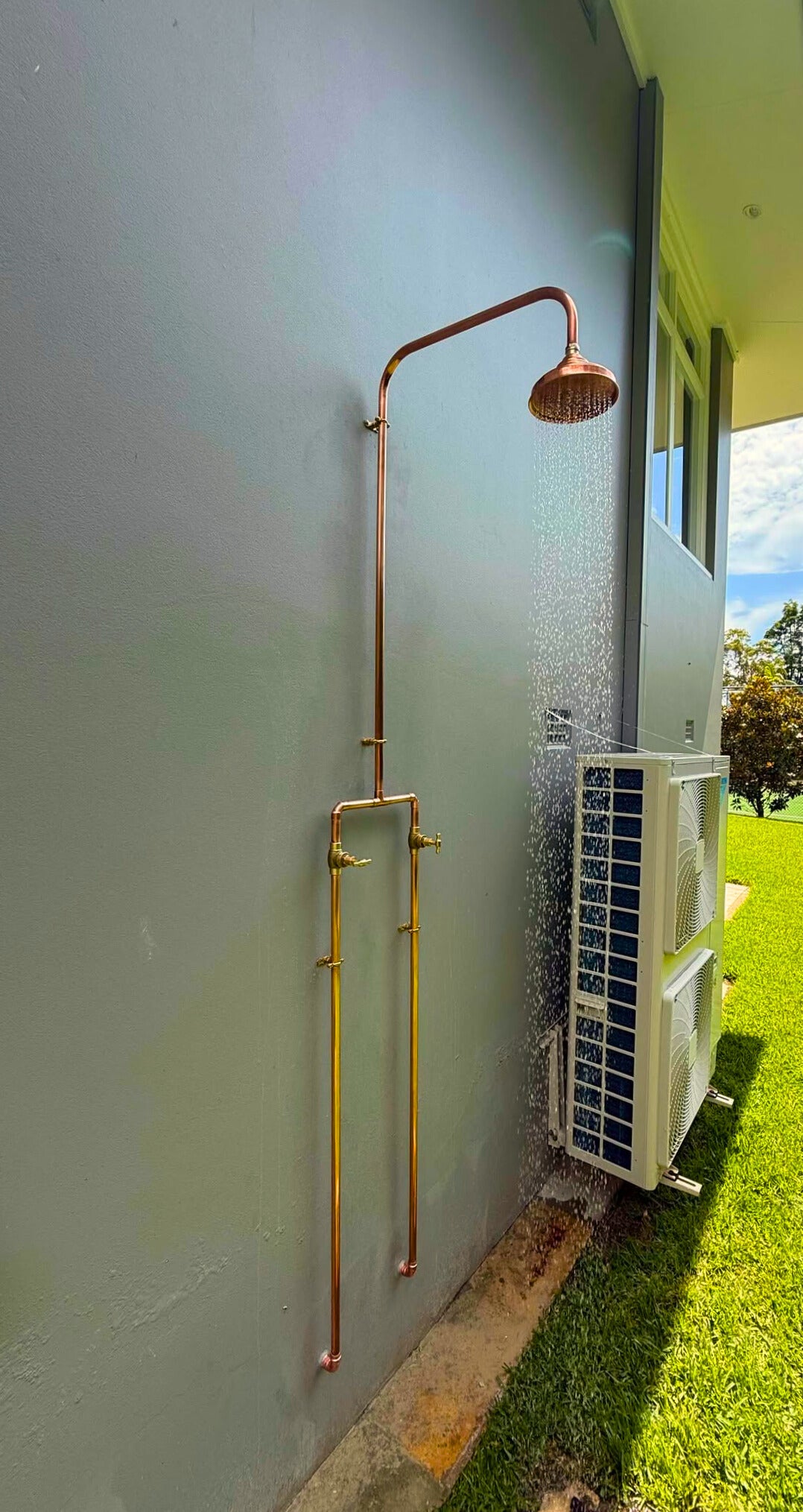 Copper Bliss - Outdoor Shower