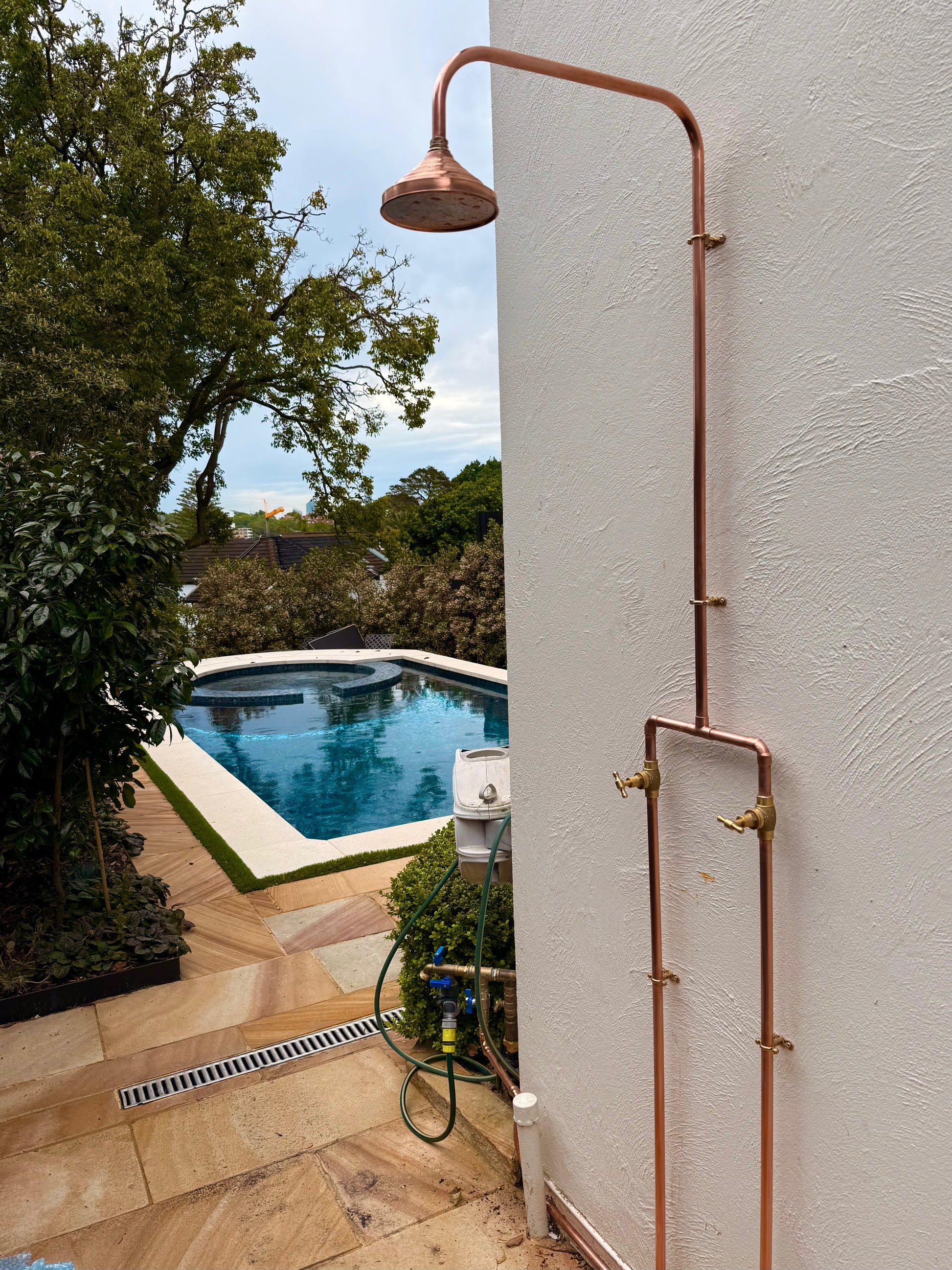 Copper Bliss - Outdoor Shower - Sydney Outdoor Showers