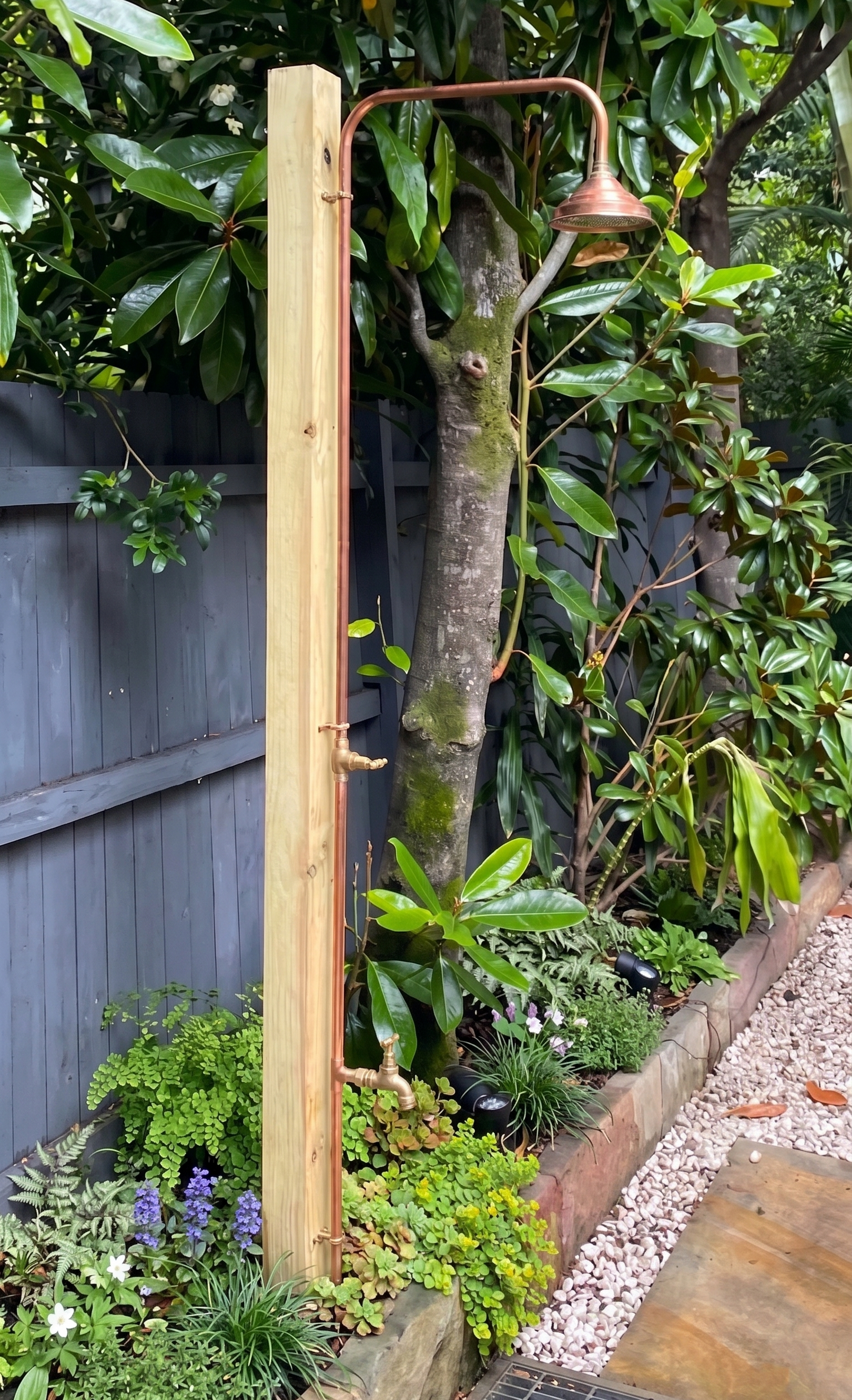 Copper Zen - Outdoor Shower - Sydney Outdoor Showers