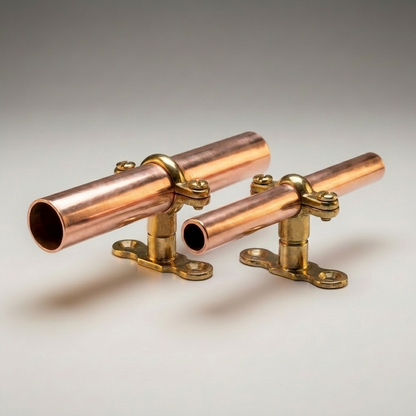 Brass Munsen Ring Pipe Clip 12mm 1/2" (DN15) - Sydney Outdoor Showers