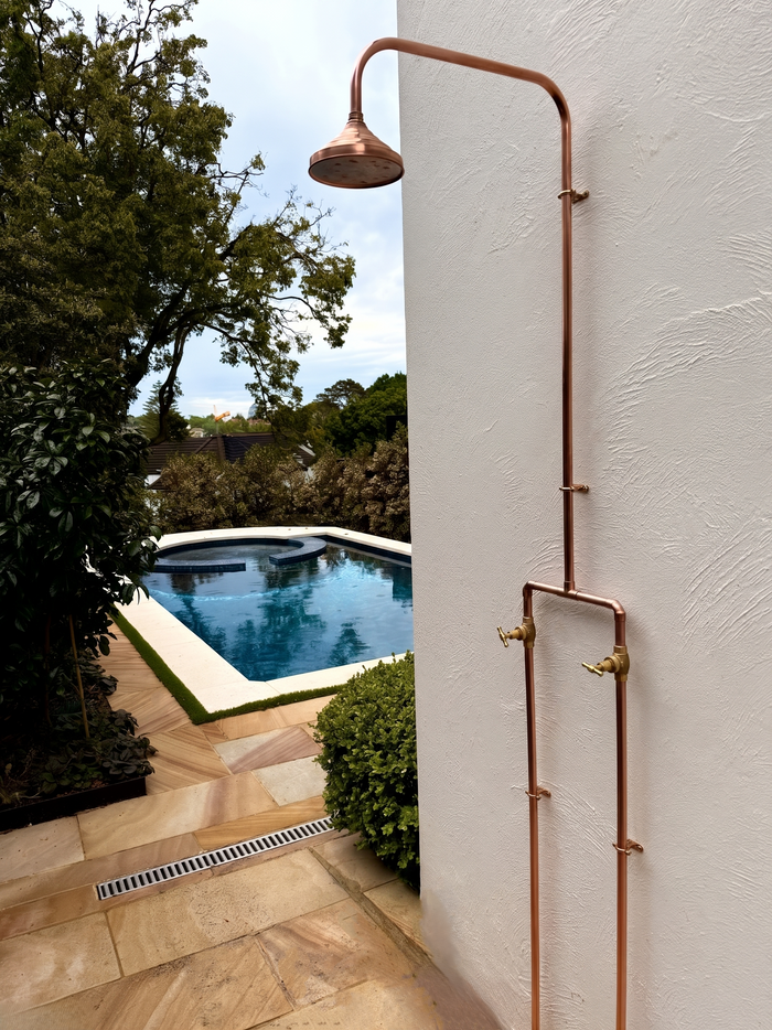 Brass Munsen Ring Pipe Clip 19mm 3/4" (DN20) - Sydney Outdoor Showers