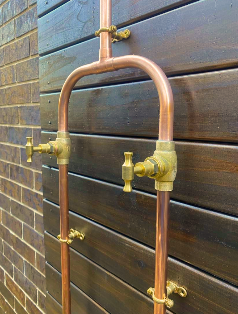 Copper Oasis - Outdoor Shower - Sydney Outdoor Showers