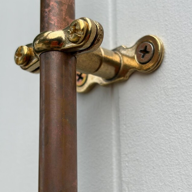 Brass Munsen Ring Pipe Clip 12mm 1/2" (DN15) - Sydney Outdoor Showers