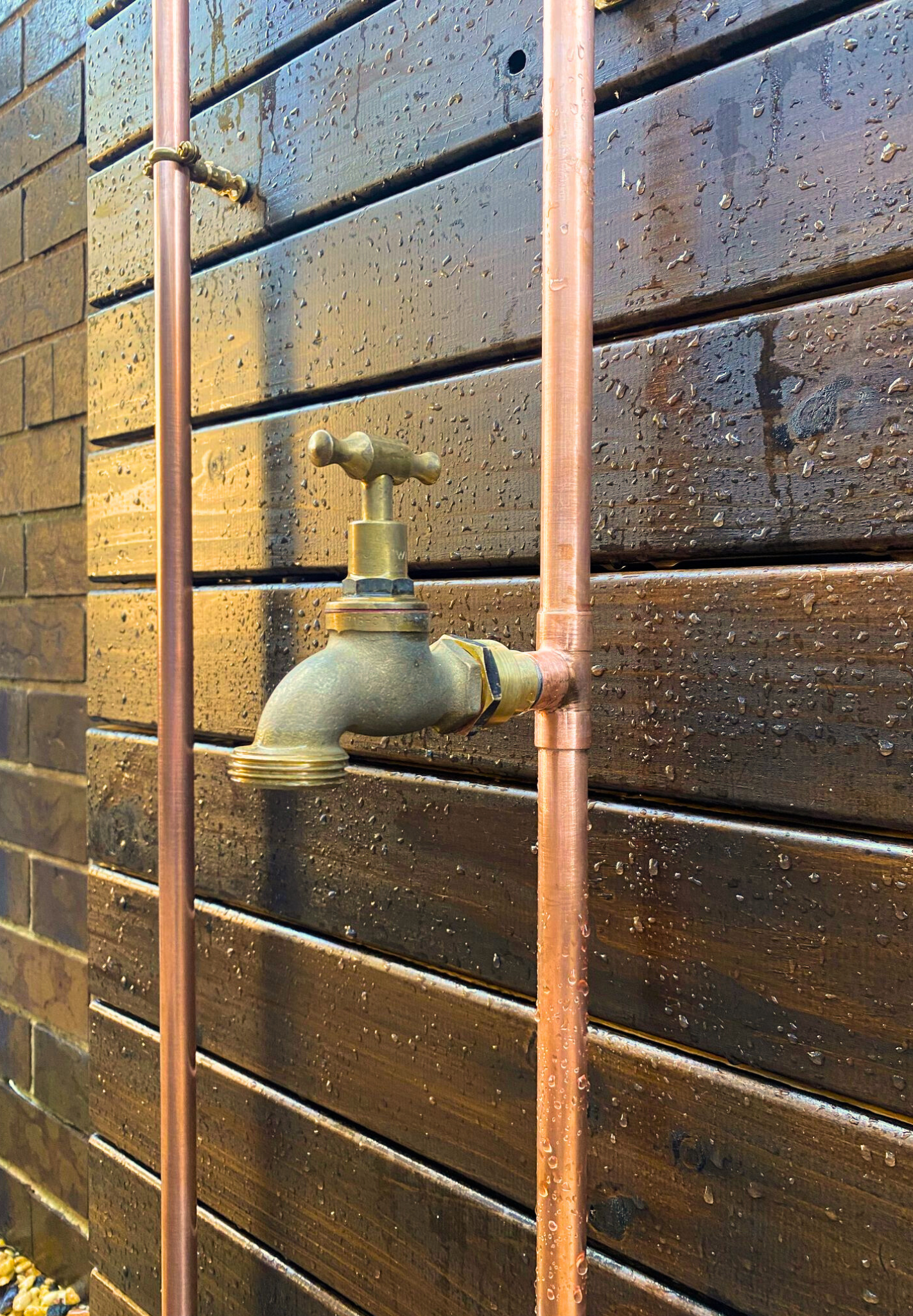 Copper Bliss - Outdoor Shower