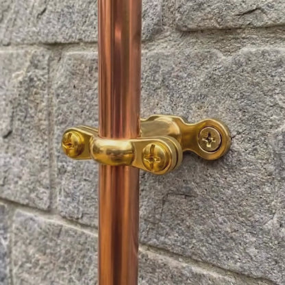 Brass Munsen Ring Pipe Clip 12mm 1/2" (DN15)