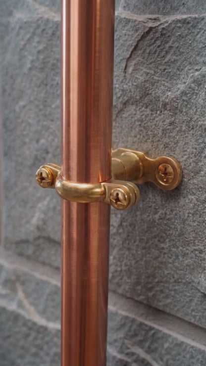 Brass Munsen Ring Pipe Clip 19mm 3/4" (DN20)